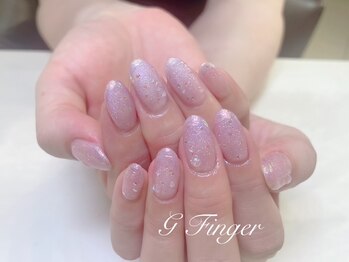 ジーフィンガー 大井町店(G Finger)/スパークリングな泡々ネイル♪