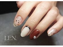 レン(LEN.)/冬のアクセントネイル