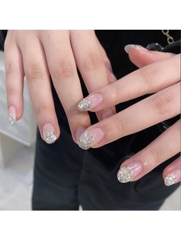 ラメグラデーション