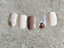 シンプルニュアンスネイル