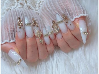 マルチューネイル 池袋(MARUCHU NAIL)/選べるベース♪ パーツつけ放題