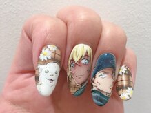 ヒミツキチの雰囲気（痛ネイル/持ち込みデザイン/手描きアート）