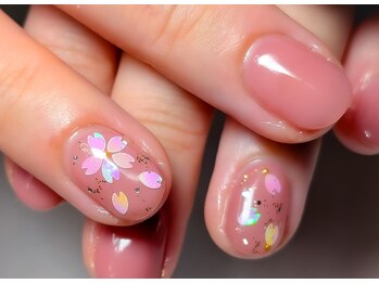 エムワイネイル(Mynail)/桜ネイル