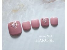ラグジュアリーネイル ハローズ(HAROSE)/フットマンスリージェルコース