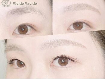 ビビデバビデ(Vivide Vavide)の写真/〈朝9時~夜20:30営業〉東銀座駅1分◎お仕事前後に行ける眉毛&まつげ専門店