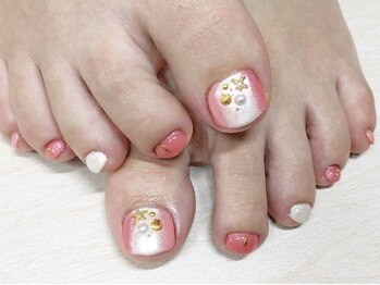 リーネイル 天神(Re.nail)/フット定額4980ネイル♪