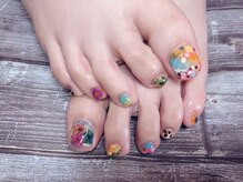 ピピランチェ(PIPIRANCHE)/個性派フットネイル