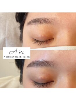 ネイルアンドアイラッシュ アヴィ(Nail and Eyelash A'vi)/次世代眉毛パーマ