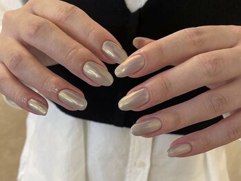 アイネイルズ 天神今泉店(I-nails)/【misa.s】ニュアンスオーロラ