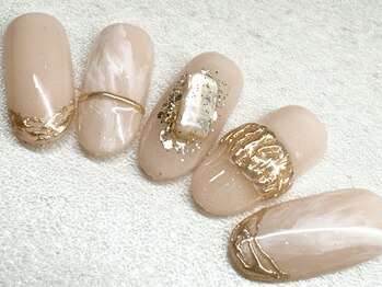 チェリーズネイル(Cherrys Nail)/ベージュニュアンスネイル