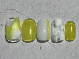 クリアイエローネイル