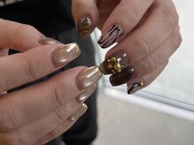 エル(alle.)/black × gold