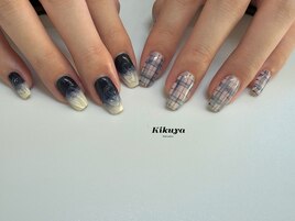チェックネイル