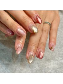 大人の艶めきニュアンスアート