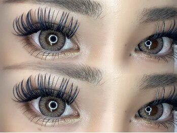 ビアス(VIAS)の写真/【トレンドの束感目元をフラットラッシュ/パリエク/マツパで♪】毎日のメイク時間短縮にもオススメ☆