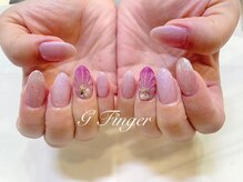 ジーフィンガー 大井町店(G Finger)/ピンクのマーメイドネイル♪