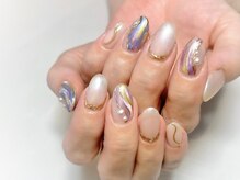 レディエントネイルズ(RADIANT Nails)/水彩ネイル♪