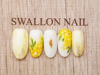 スワロンネイル(SWALLON NAIL)/３・４月定額ネイル