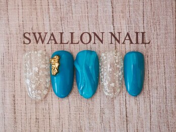 スワロンネイル(SWALLON NAIL)/５・６月定額ネイル
