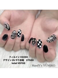 アート/黒/フラッシュ/