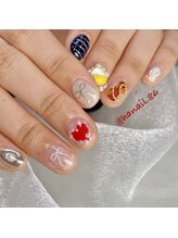 エムネイル(Ｍ)/haruka nail × ぽこぽこネイル