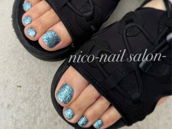 ニコ 茨木(nico)/フットラメワンカラー