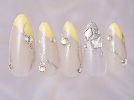 個性派y2k斜めフレンチ¥9480