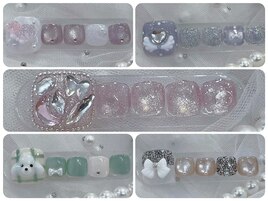 フットネイル　定額デザイン