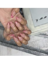 ネイル ラモーイ(nail lamooi)/ピンクフレンチ