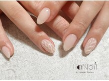 リアネイル(liaNail)/可愛いニットネイル♪