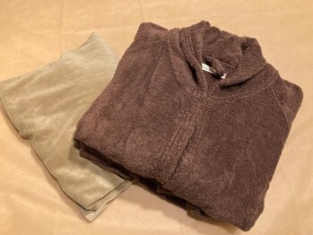 ザドライヘッドマッサージ しあん/お着換え