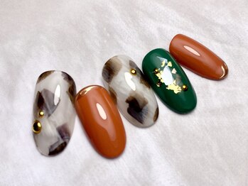 ジェムネイル(Jem Nail)/ホワイトべっこう