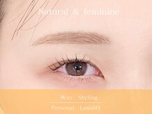 リット バイ ウェイズ(Lit by WAYS)/まつげパーマ＋眉スタイリング