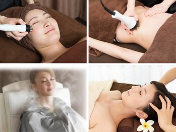 グロービューティ ミュー(growbeauty mew)の写真/【お任せメニュー有】癒しプライベート空間でお悩みに合わせた施術をご提案します♪[フェイシャル/ボディ]