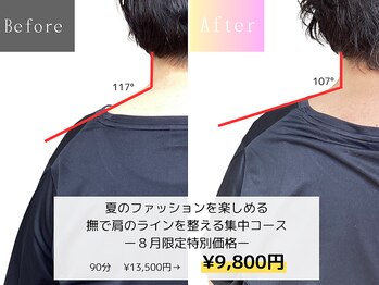 ウェルサス(WELLSUS)/8月限定クーポン：なで肩改善