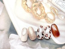 フルールソンネイル(fleur son nail)/11月定額トレンドアート
