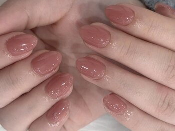 ネイルズバー 新宿店(Nails Bar)/ナチュラルピンクネイル