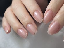 サロン ド ネイル 椿(Salon de nail 椿)/マオジェルラメフレンチ