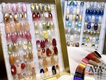 アヤ(AYA)の写真/【武蔵新城】駅チカ/デザイン豊富/定額メニューありで通いやすい!気分に合わせてお好みデザインに♪