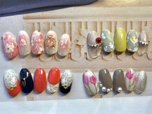 ネイル ナテュール 平塚店(Nail Nature)の雰囲気（持ち込みアートOK☆駐車場無料☆選べるカラーは640色以上♪）