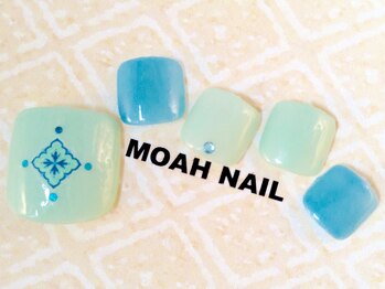 モアネイル つつじヶ丘店(MOAH NAIL)/フットジェル☆5500円~♪