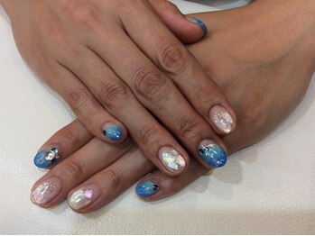 シャンネイルケアサロン(Shan Nail caresalon)/深海風ネイル