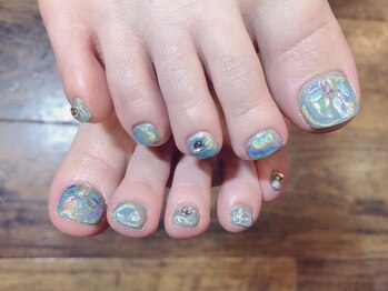 ピピランチェ(PIPIRANCHE)/ユニコーンフットネイル