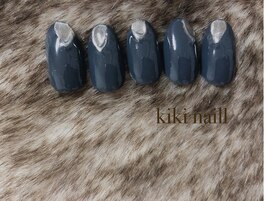 秋冬ニュアンスネイル