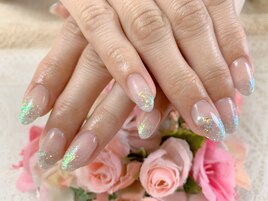 [中村]ラメグラ☆夏nail