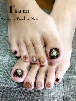ティアム マタニティペイント アンド ネイル(Tiam Maternity Paint&Nail)/6Designフット★ご新規様￥7800