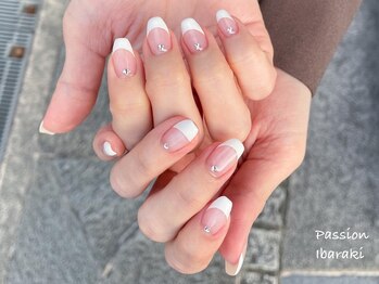 トータルビューティー パッション 茨木(Total Beauty Passion)/変形フレンチネイル
