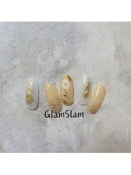 グラムスラム 福島店(GLAMSLAM)/フラワー×ニュアンス♪