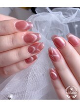 エム ネイルサロン(M)/マグネットフレンチネイル