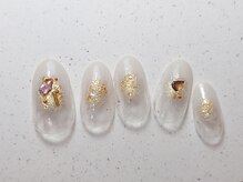 ネイルプラータ(Nail Plata)/秋シェルネイル　【7980】